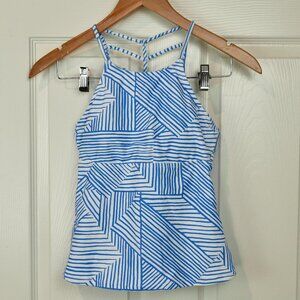 Juniors' St. Croix High-Neck Tankini Top